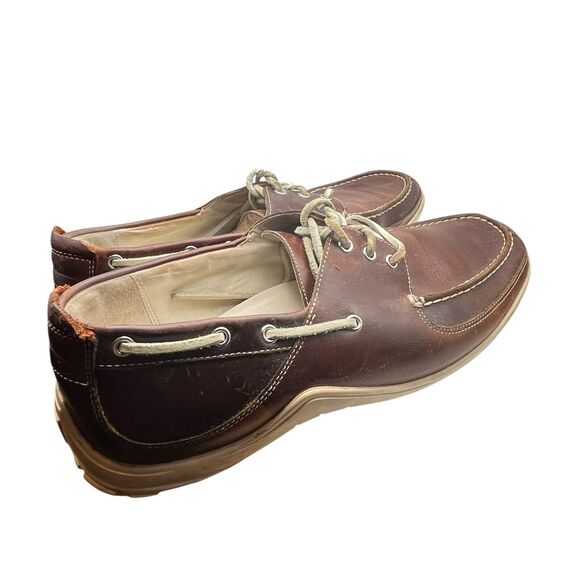 Cole Haan Boat Shoes Men size 12 Brown Lace Up Preppy Hampton Classic Nautial main image 4